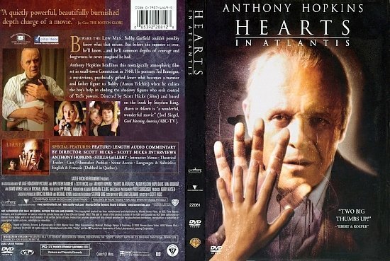 dvd cover Hearts in Atlantis (2001) WS R1