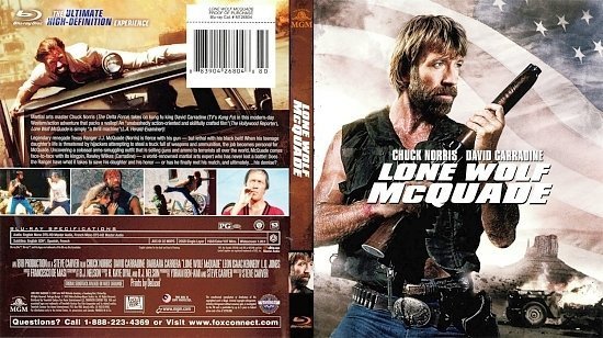 dvd cover Lone Wolf McQuade