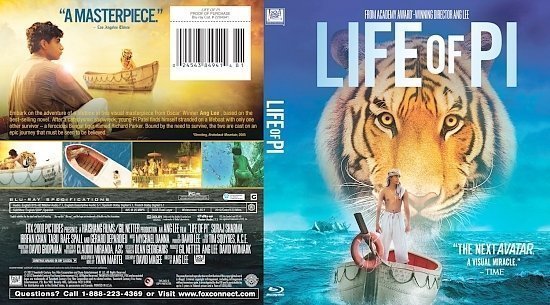 dvd cover Life Of Pi