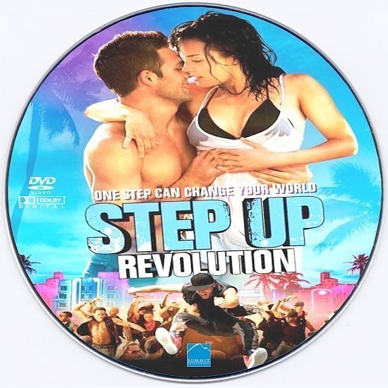 dvd cover Step Up: Revolution - CD label