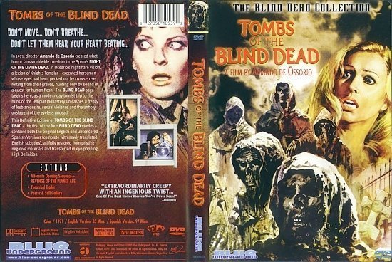 dvd cover Tombs Of The Blind Dead (1972) R1