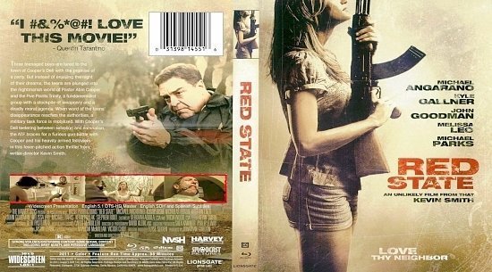 dvd cover Red State Br