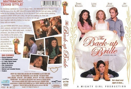 dvd cover The Back-up Bride (2011) R1
