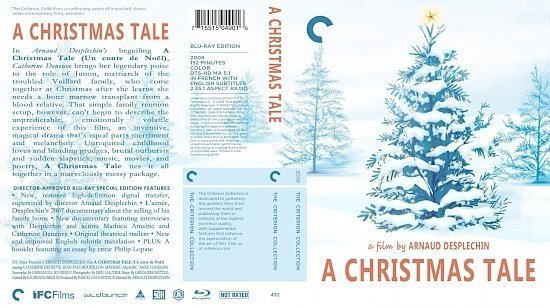 dvd cover A Christmas Tale