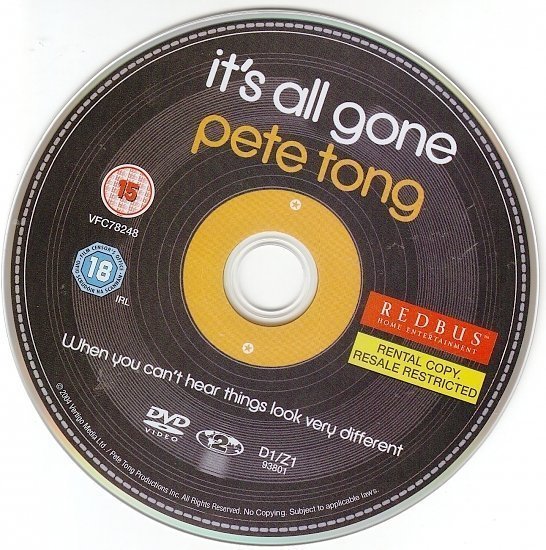 dvd cover It's All Gone Pete Tong (2005) R2