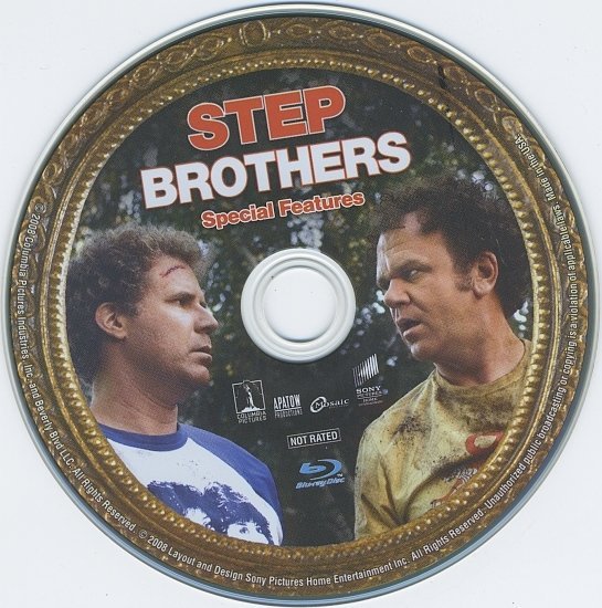 dvd cover Step Brothers (2008) Blu-Ray