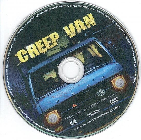 dvd cover Creep Van WS R1