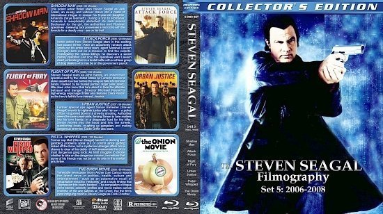 dvd cover Steven Seagal Filmography Set 5 (2006 2008)