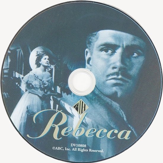 dvd cover Rebecca (1940) WS R1