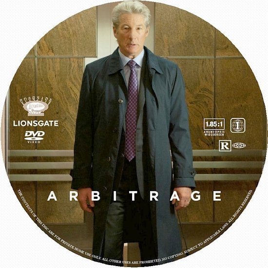 dvd cover Arbitrage R1