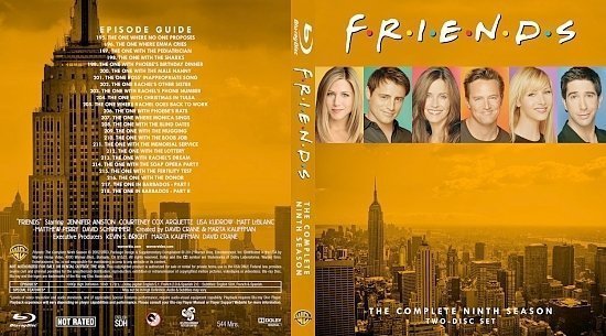 dvd cover Friends The Complete Ninth Season