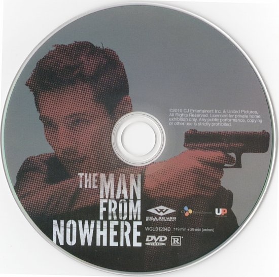 dvd cover The Man From Nowhere (2010) R1