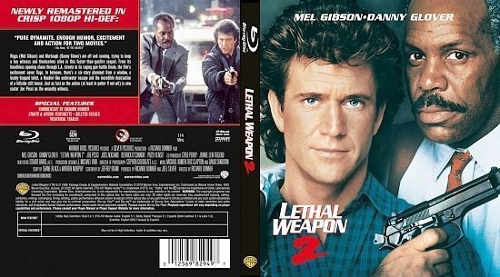 dvd cover Lethal Weapon 2