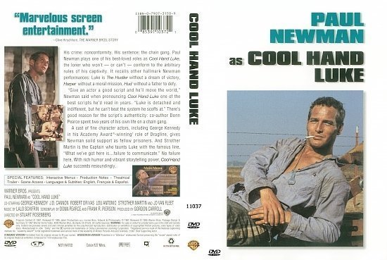 dvd cover Cool Hand Luke (1967) R1 & R2