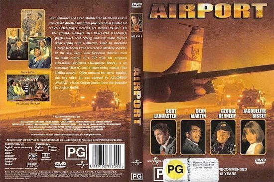 dvd cover Airport (1970) R4