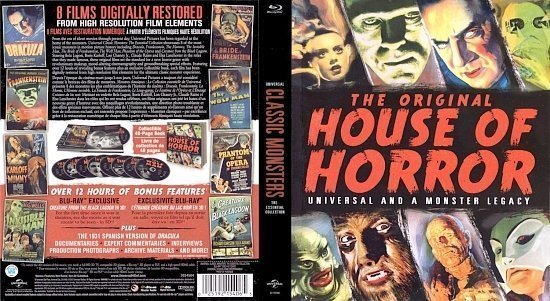 dvd cover The Original House Of Horrors