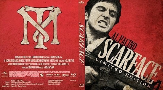 dvd cover Scarface