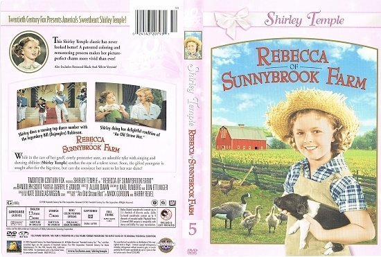 dvd cover Rebecca Of Sunnybrook Farm (1938) R1