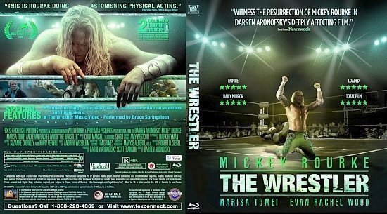 dvd cover The Wrestler
