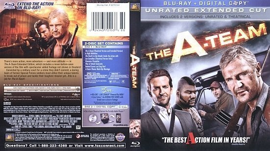 dvd cover The A-Team (2010) Blu-Ray