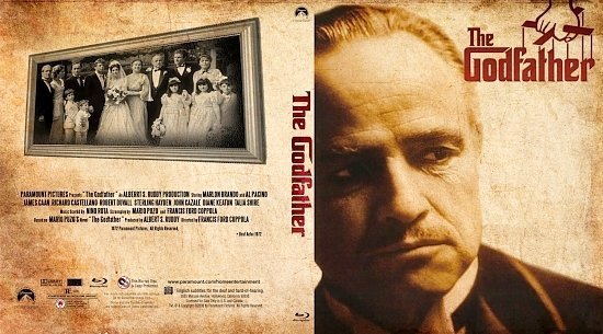 dvd cover The Godfather