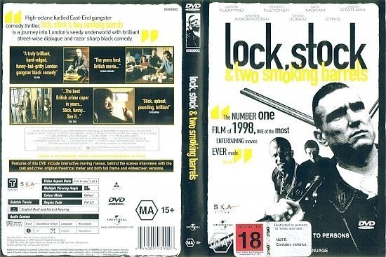 dvd cover Lock, Stock and Two Smoking Barrels (1998) R1 & R4