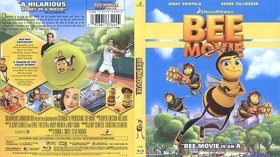 dvd cover Bee Movie (2008) Blu-Ray