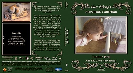 dvd cover Tinker Bell ATGFR