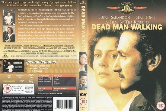 dvd cover Dead Man Walking (1995) WS R2