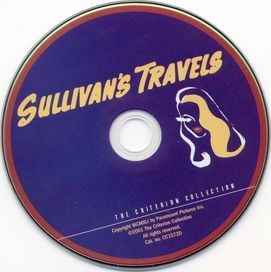 dvd cover Sullivan's Travels (1941) R4
