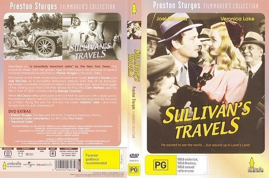 dvd cover Sullivan's Travels (1941) R4