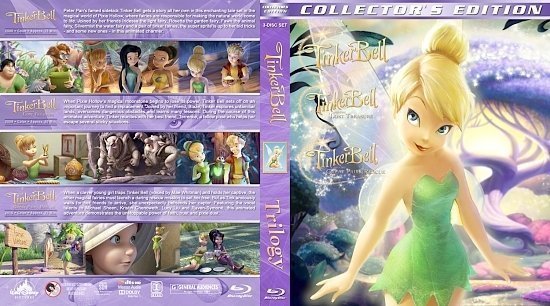 dvd cover Tinker Bell Triple Feature