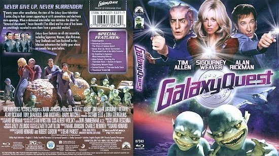 dvd cover Galaxy Quest Blu-Ray