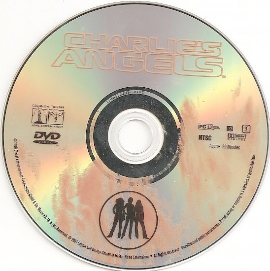dvd cover Charlie's Angels (2000) WS SE R1