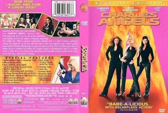 dvd cover Charlie's Angels (2000) WS SE R1