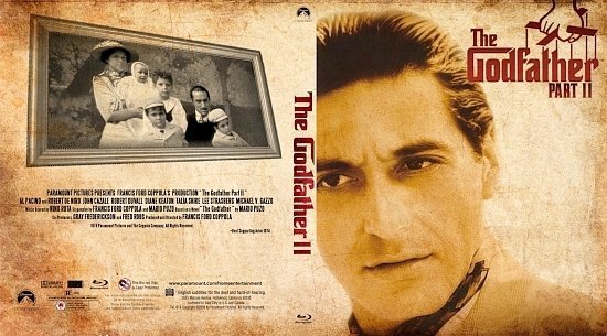 dvd cover The Godfather II