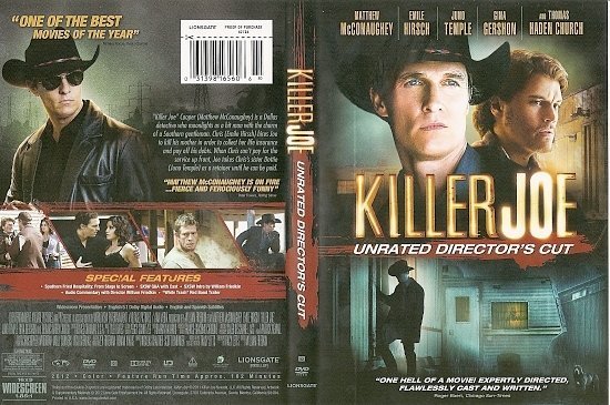 dvd cover Killer Joe R1