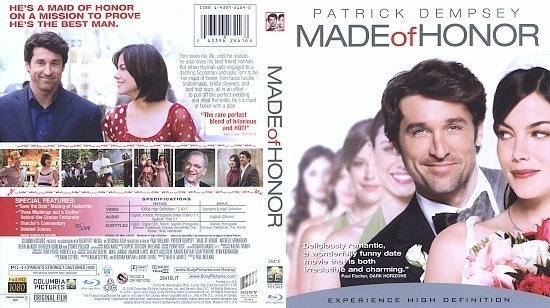 dvd cover Made of Honor (2009) Blu-Ray