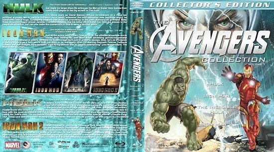 dvd cover The Avengers Collection Volume 1