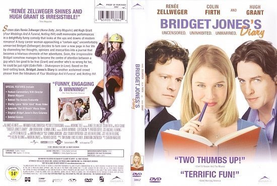dvd cover Bridget Jones's Diary (2001) R1