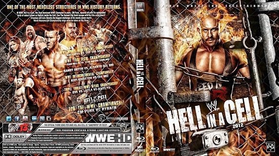 dvd cover WWE Hell In A Cell 2012