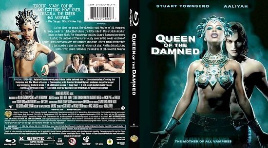 dvd cover Queen Of The Damned