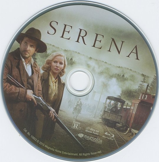 dvd cover Serena Blu-Ray & Label