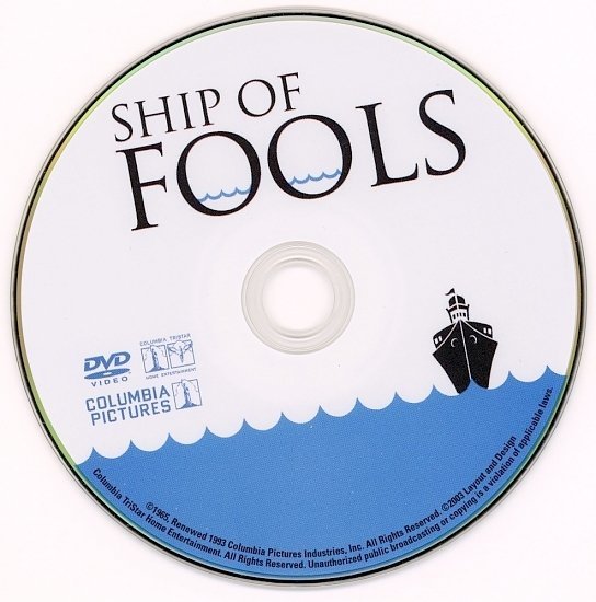 dvd cover Ship Of Fools (1965) FS R4