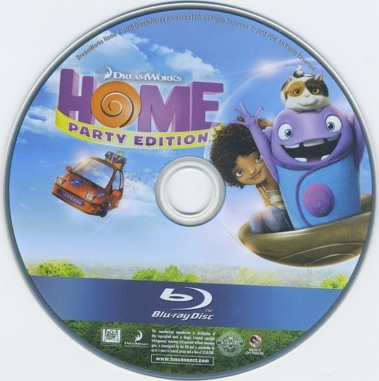 dvd cover Home R1 Blu-Ray
