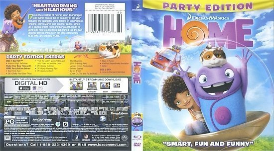 dvd cover Home R1 Blu-Ray