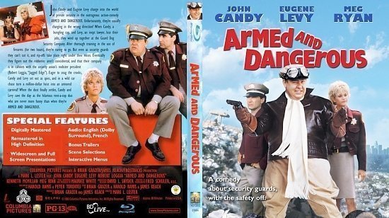 dvd cover Armed and Dangerous Bluray