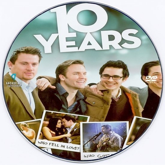 dvd cover 10 Years (2011) R0 Custom DVD Label