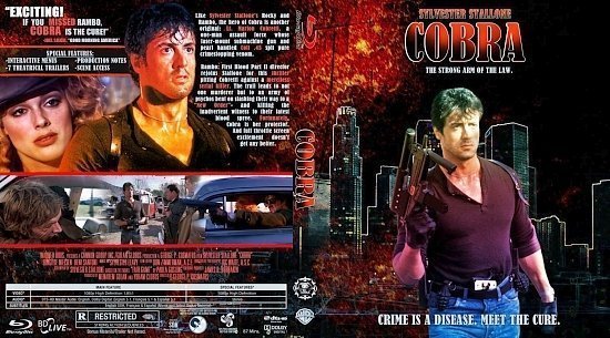 dvd cover Cobra Blu ray