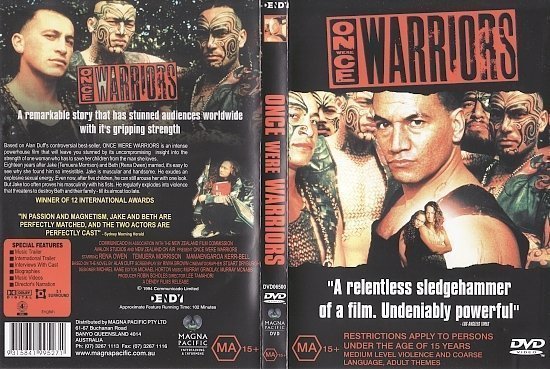 dvd cover Once Were Warriors (1994) R4